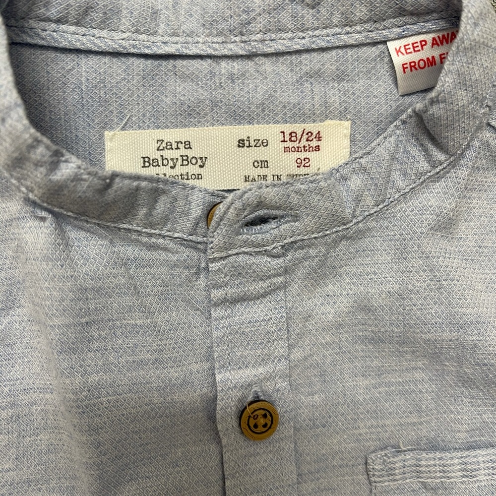 NWT 4 x Zara Kids 18-24 Months Boys Shirts - Picture 7 of 11